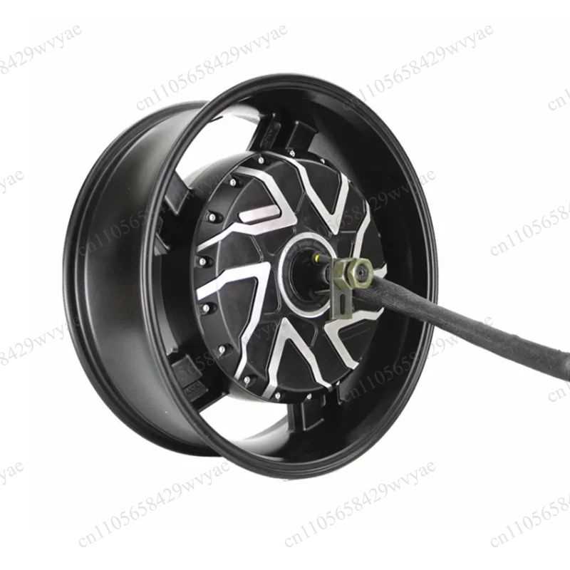 12000W Electric Motorcycle Hub Motor - 12000W 17X6.0 cali V4 70H, 8KW