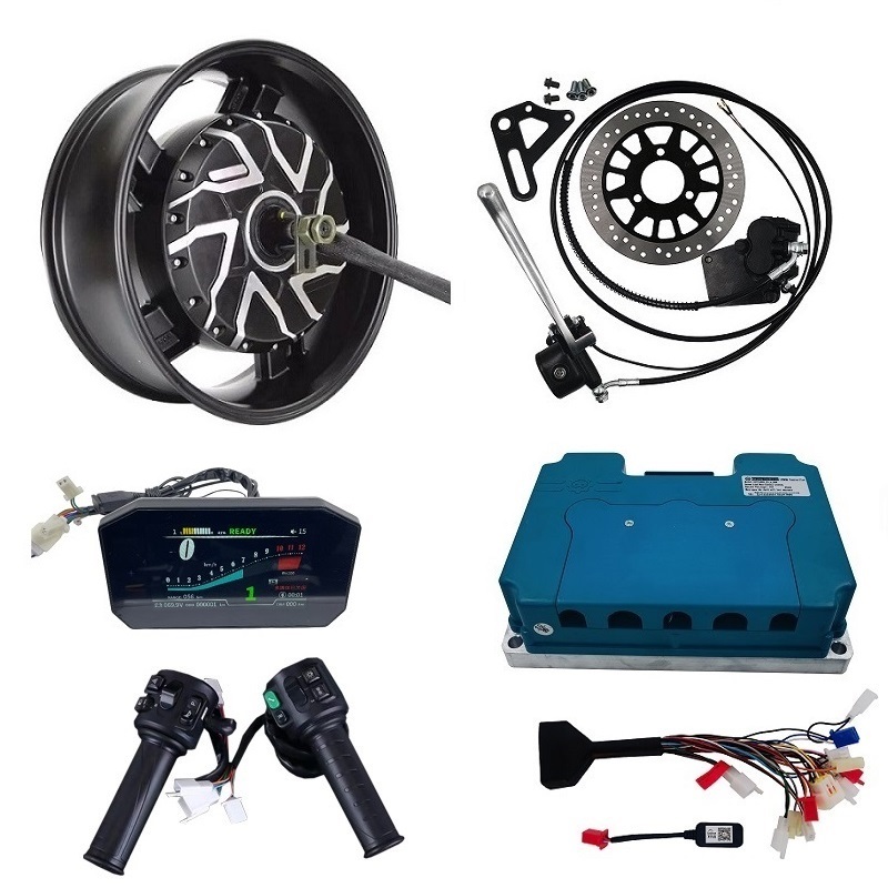 Zestawy silników elektrycznych – 12000W Electric Motorcycle Hub Motor recenzja i cena